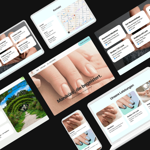 Website für Nagelstudio