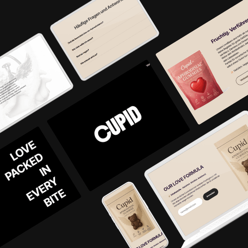 Website für Online Shop Vorbestellung